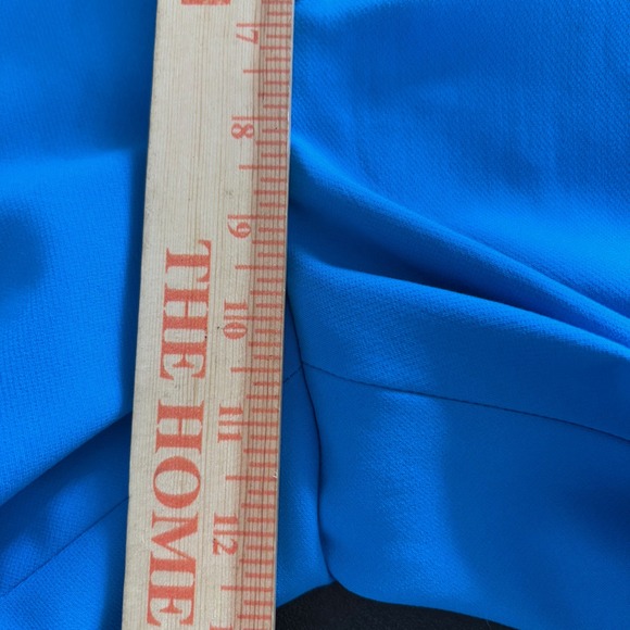 Banana Republic Avery Pants Women's Size 12 Cerulean Blue Straight Leg Career - Picture 13 of 16